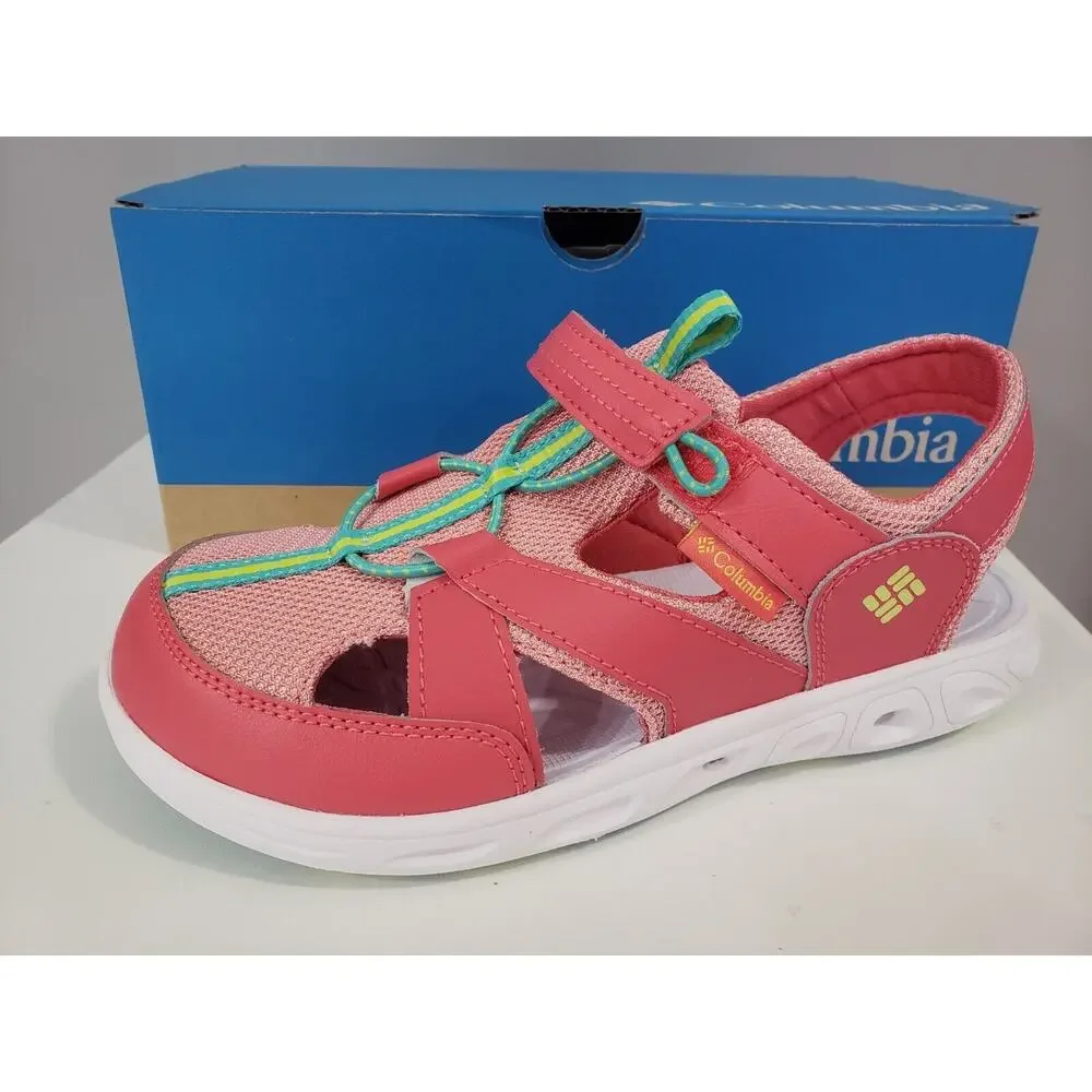NEW Columbia Youth Techsun Sandal Strap Hook & Loop Toe Hiking Walking BIG KID 6